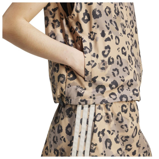 Adidas Γυναικείο γιλέκο Animal Print Loose Fit Vest Adidas Γυναικείο γιλέκο Animal Print Loose Fit Vest